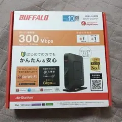 【美品】BUFFALO 無線LANルーター WSR-300HP 本体のサムネイル