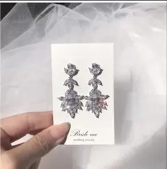 【ZP-20】BrideMeキュービックジルコニア ピアス