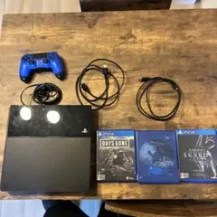 PlayStation 4 本体 + ゲーム3本 + コントローラー