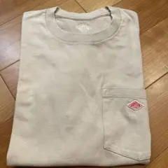 DANTON ポケット付きTシャツ ベージュのサムネイル
