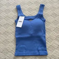 BLONDEY カップ付きスクエアリブタンクトップ