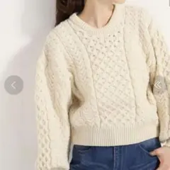 FRAMe WORK×CARRIG DONN ボリュームソデプルオーバー