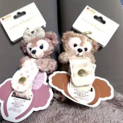 ディズニーシー来園者限定グッズ ダッフィー&シェリーメイカチューシャホルダー新品