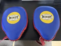WINDY キックミット 赤/青　おまけ付き 楽天市場】◇格闘技キャンペーン◇ キックミットLサイズ 1個
