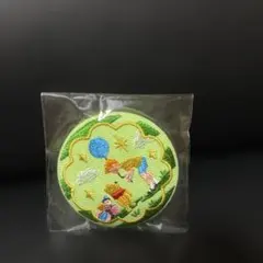 くまのプーさん 刺繍缶バッジ