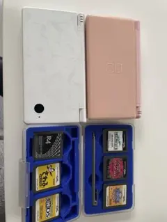 ニンテンドーDS 白　DS Lite ピンク 本体 ゲーム付き