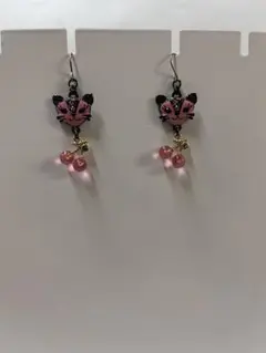 ANNA SUI アナスイ　猫モチーフ　ピアス