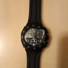 Swatch スウォッチ クロノグラフ ブラック 腕時計