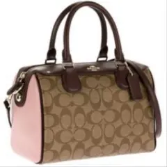 コーチ COACH シグネチャー 2WAYミニボストン 希少 人気