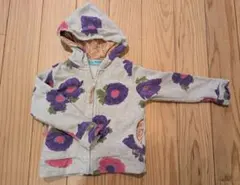 hakka kids 花柄パーカー 100サイズ