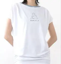 【新品】SUKALA Tシャツ　M オフホワイト 新品】SUKALA Tシャツ M オフホワイト