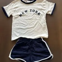 ザラキッズ ZARA KIDS Tシャツ ハーフパンツ ら明日んパンツ 100