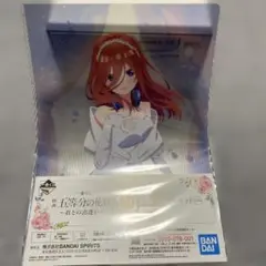 五等分の花嫁 クリアファイル　ラバーチャーム