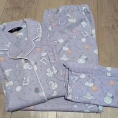 BT21 パジャマ ルームウェア パープル Lサイズ