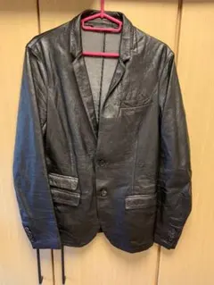 希少 ニールバレット カーフレザー切替 コート ブラック Neil Barrett(ニールバレット) | RINKAN ONLINE