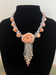 【新品未使用】K18 パールチャーム GSTV GSTV K18YG シャイニーケーブル アバカスデザイン チェーン