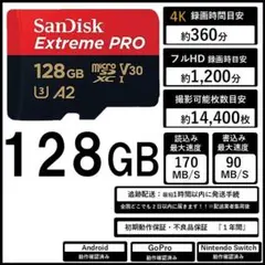 23.サンディスクExtremePRO microSDカード128GB .50