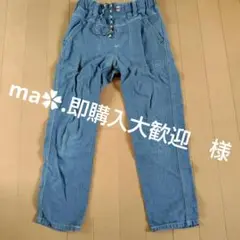 EDWIN デニムブルーパンツ ウエストゴム　薄手