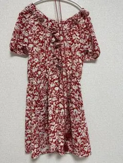 プロポーションボディドレッシング　赤ワンピース