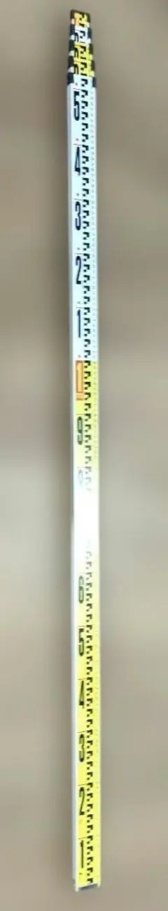 シンワ測定 アルミスタッフII 測量用ロッド　7メートル