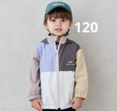 プティマイン　配色ウィンドブレーカー　120