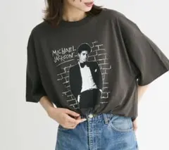 MICHAEL JACKSON PHOTO TEE （チャコールグレー）サイズFのサムネイル