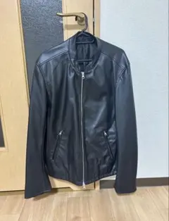 tk.TAKEO KIKUCHI　タケオキクチ　L シングルライダースジャケット