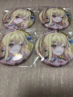 プロジェクトセカイ　メロパレ　ホログラム缶バッジ　天馬咲希　レオニード