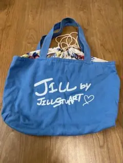 JILL by JILLSTUART トートバッグ ブルー 巾着付きのサムネイル