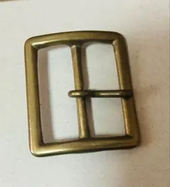 真鍮製 ベルトバックル