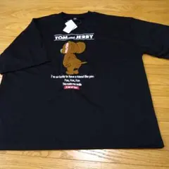 TOM and JERRY ブラック Tシャツ