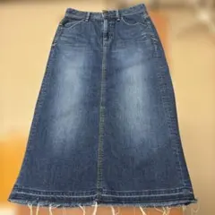 YANUK ヤヌーク　デニムタイトスカート