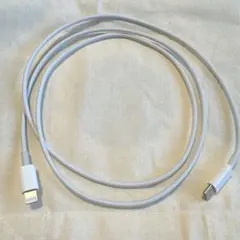 USB Type-C 充電ケーブル ホワイト