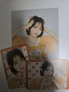 鎮西寿々歌 ポストカード、トレカセット 上海公演 FRUITS ZIPPER