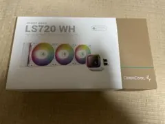 DeepCool LS720 WH 360mm 簡易水冷CPUクーラー 白色