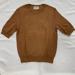 美品　UNITED ARROWS C/SI 18G ショートスリーブ ニット半袖のサムネイル