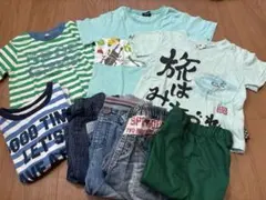 男の子 110 Tシャツ ズボン 8着セット まとめ売り