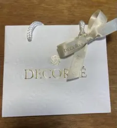 【美品】コスメデコルテ ミニショッパー　プレゼント　リボン付