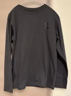 THE NORTH FACE 160 ダークグレー　長袖Tシャツ