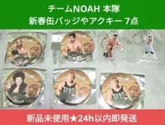【新品未使用/即納】ノア 新春缶バッジなど チームNOAH 本隊 まとめ売り