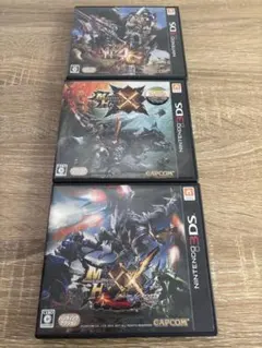 モンスターハンター4G•クロス•ダブルクロス 3本セット