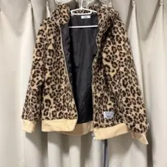 RCWB RODEO C.S. レオパード柄 ボアパーカー