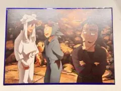 ② 忍たま乱太郎 映画 特典 描きおろし脚本付き イラストカード 山田家の休息