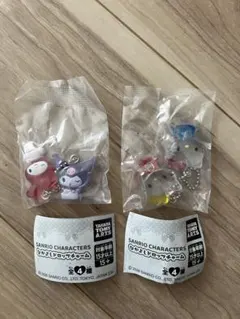 サンリオキャラクターズ なかよしドロップチャーム キティ　マイメロ　ガチャ