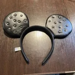 ミッキー耳風 黒カチューシャ