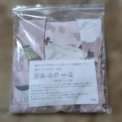 【JAL 日本航空】yoshie inaba エプロン 気球柄　ピンクのサムネイル
