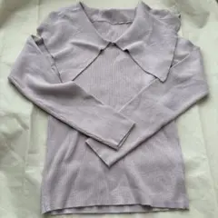 INGNI ビッグカラーニット　ピンク　M