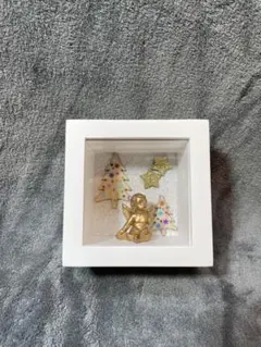 インテリア小物　クリスマス(天使•カラフルツリー)