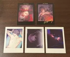 スロウダメージ　キャンバスカード　4点 スロウ・ダメージ生原画展 euphoriaキャンバスカード(全4種