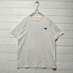 ザ・ノースフェイス スクエアロゴTシャツ ホワイト Lサイズ NT32038